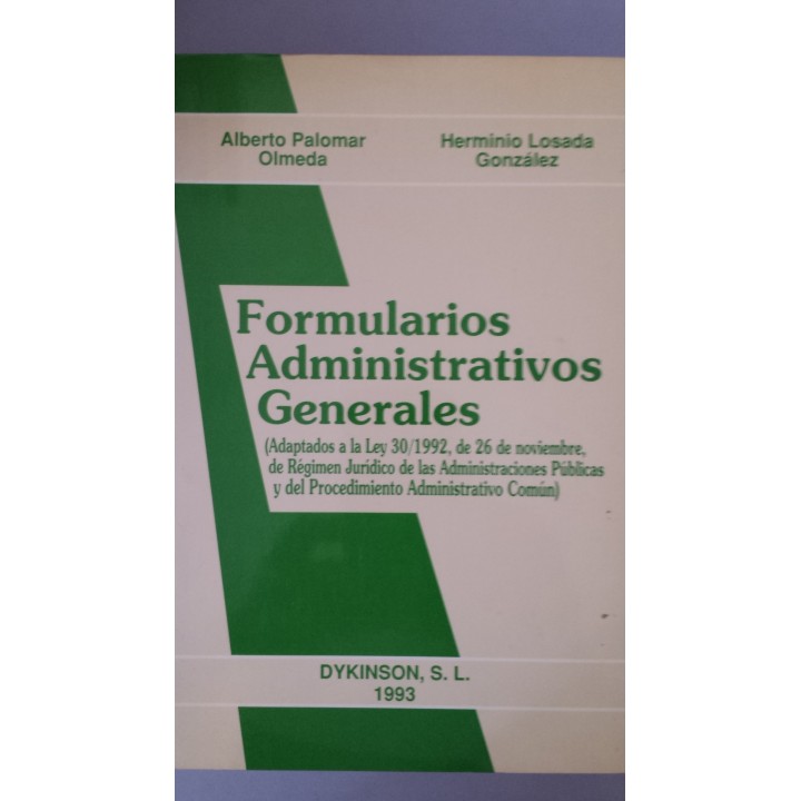 FORMULARIOS ADMINISTRATIVOS GENERALES.